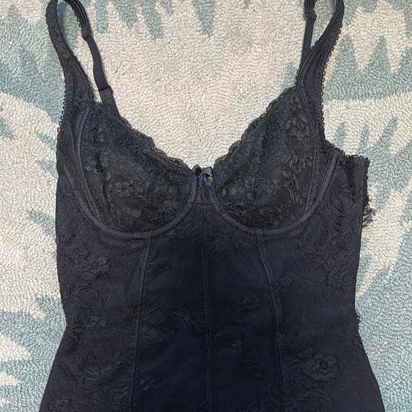 Balenciaga Lace Mini Corset Dress-SEEN ON DUA LIPA - Picture 8 of 16